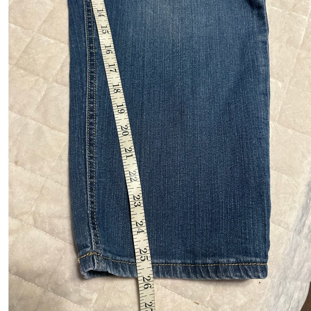 Lane Bryant Ankle Jeans Women's Plus Size 22 Distressed Medium Stretch Straight - Picture 5 of 6